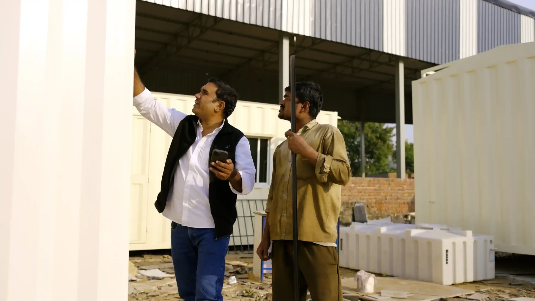 CabinWala container home step 5: Quality Inspection