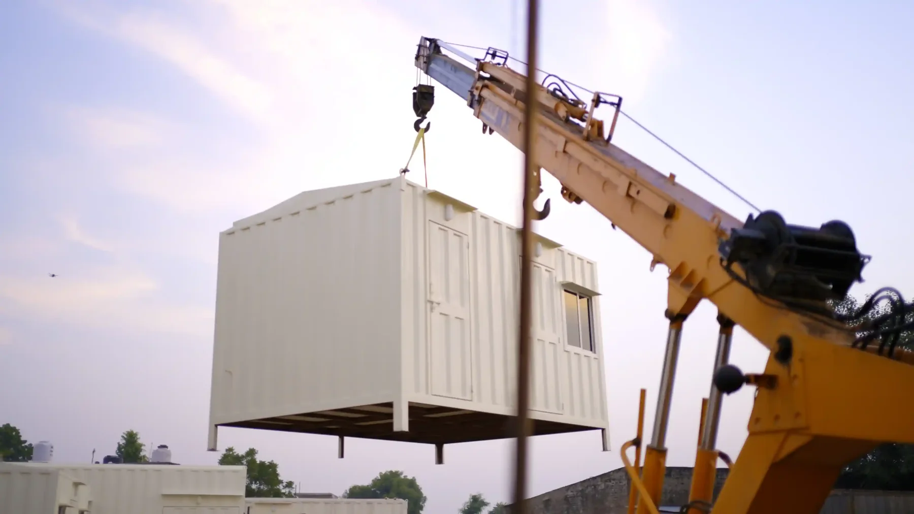 CabinWala container home step 6: Delivery & Installation