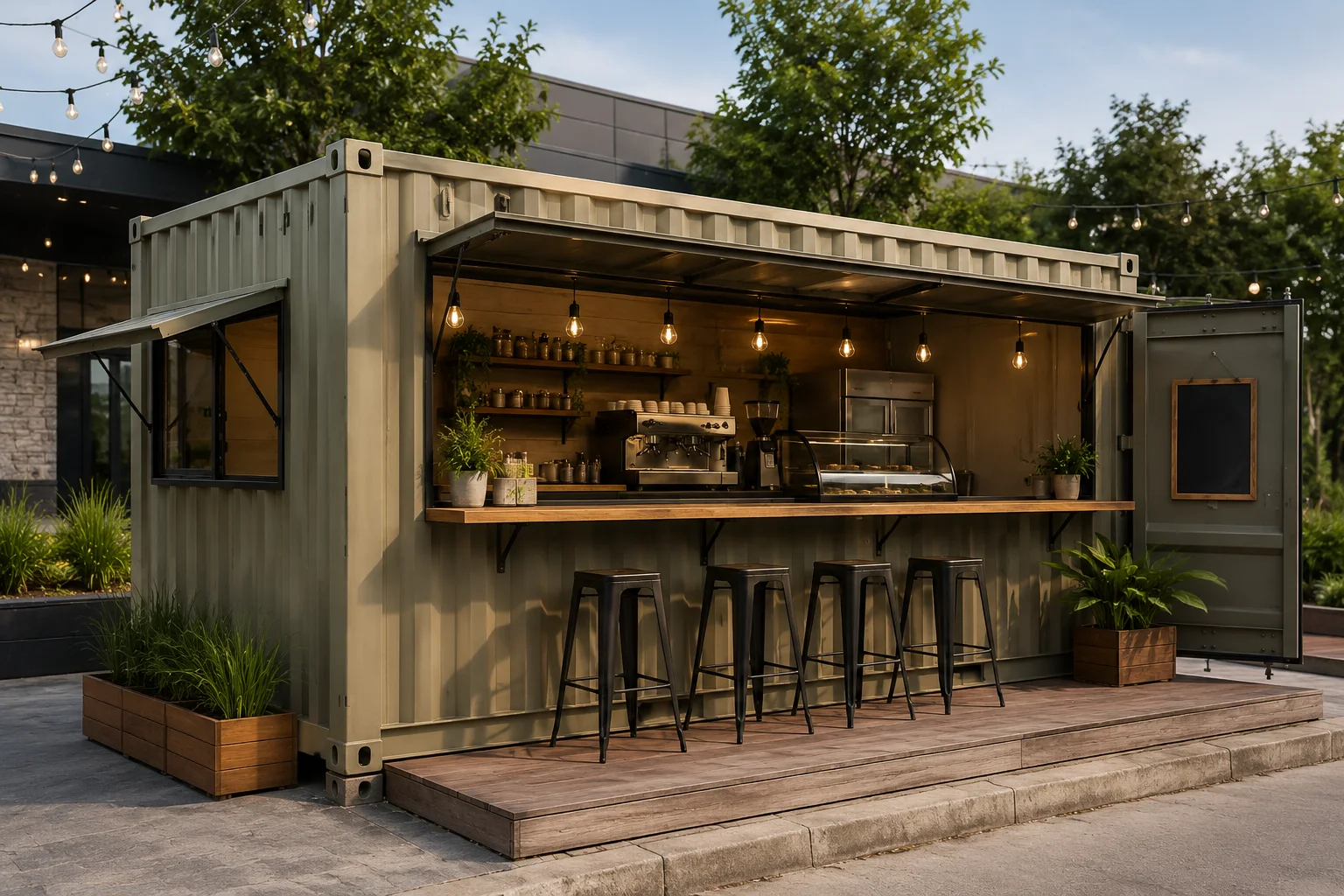 Portable Cafés & Restaurants by CabinWala — view 3