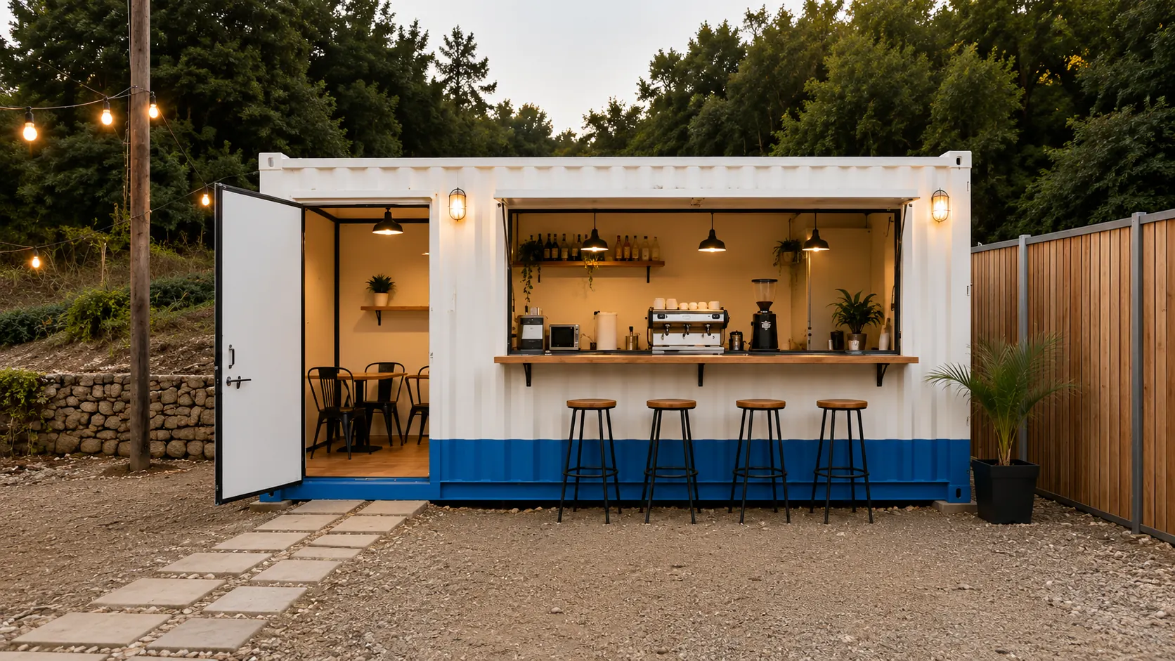 Portable Cafés & Restaurants manufactured by CabinWala, Jaipur