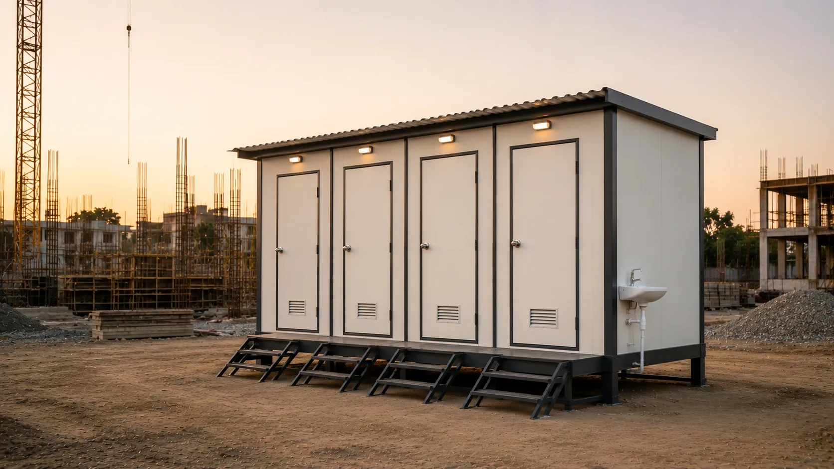 Portable Toilets manufactured by CabinWala, Jaipur