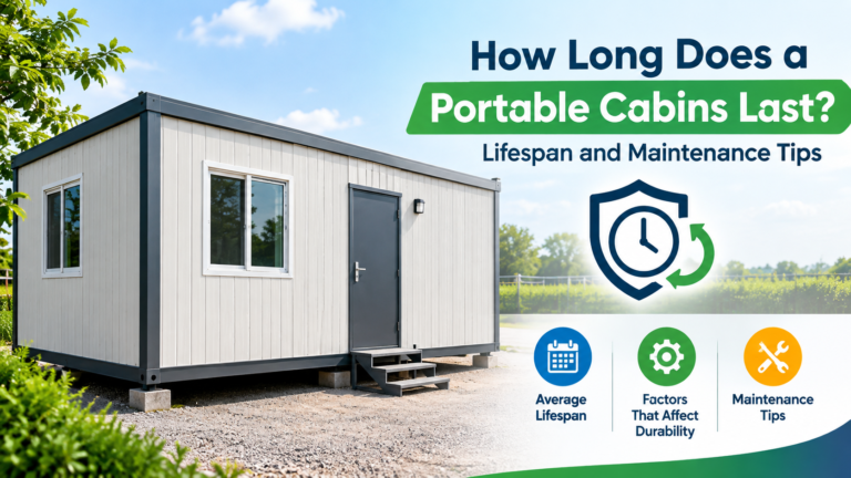How Long Does a Portable Cabins Last? Lifespan and Maintenance Tips